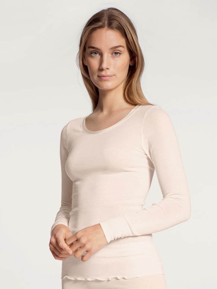 Shirt in light ivory