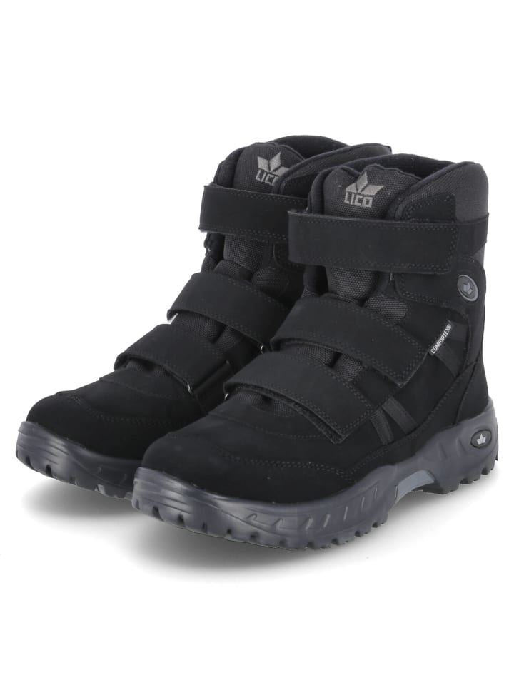 Stiefel mit Warmfutter in schwarz