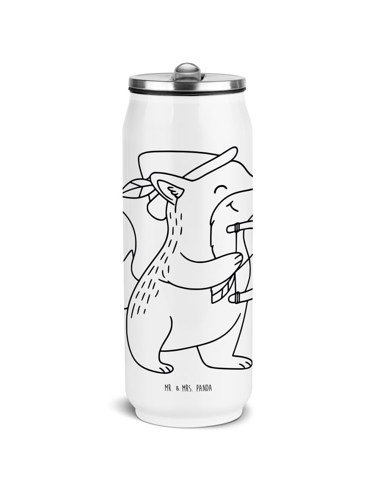 Sportflasche Schütze Astrologie ohne Spruch in Weiß