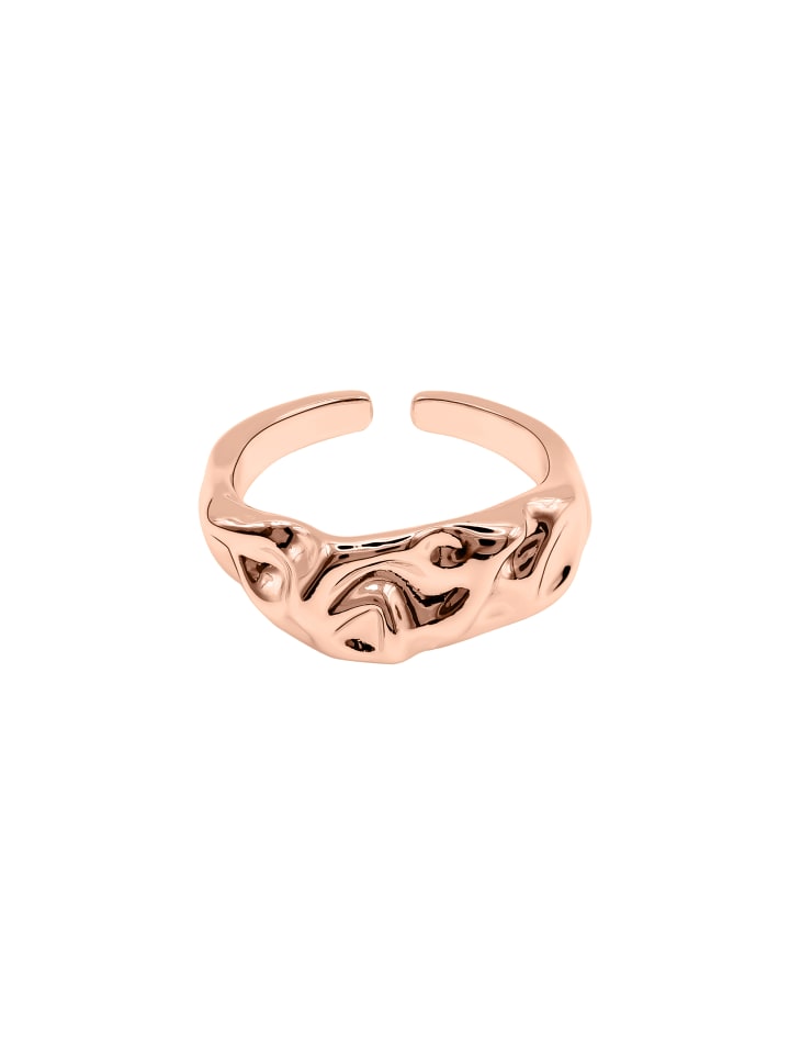 OneSize Ring Damen Celeste silberfarben poliert in rosegoldfarben