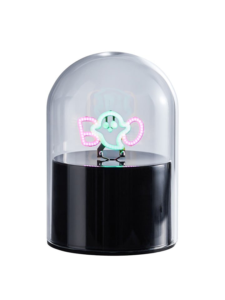 Butlers Neonlicht GLOWBALL BOO in Schwarz