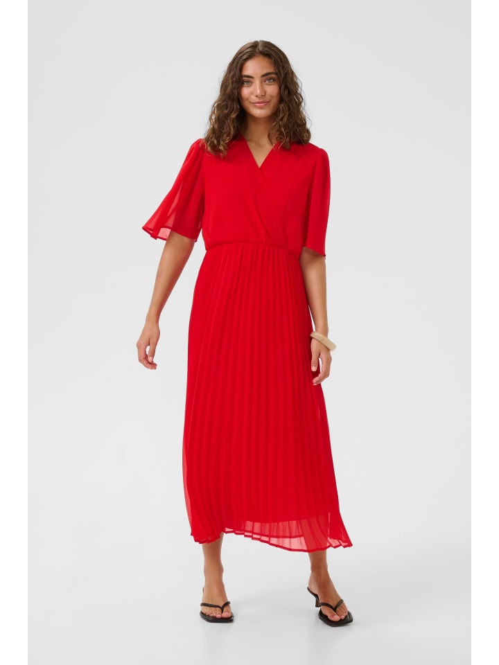 Casual CUUNI Feminine in Fiery Red