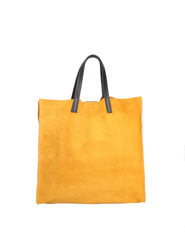 Schultertasche in SENAPE