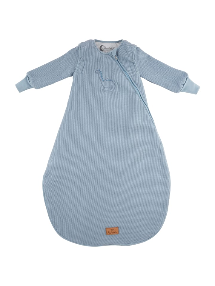 Schlafsack mit Armen 110cm Rexi in helles blau