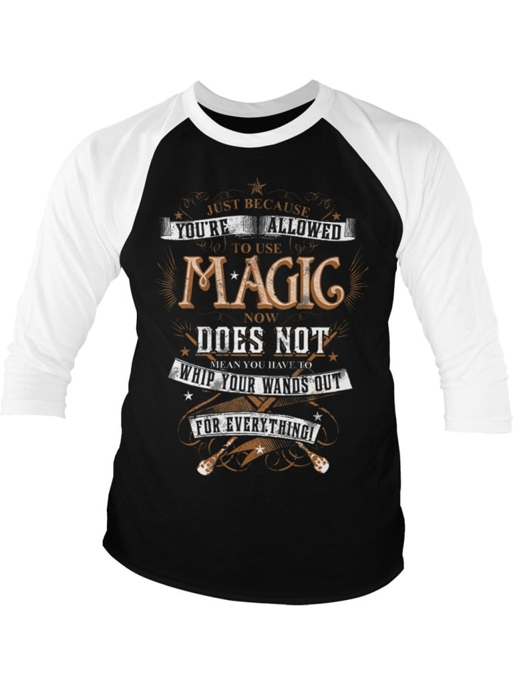 T-Shirt in Schwarz