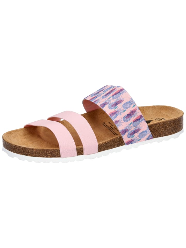 Pantolette "Bioline Summer" in Rosa