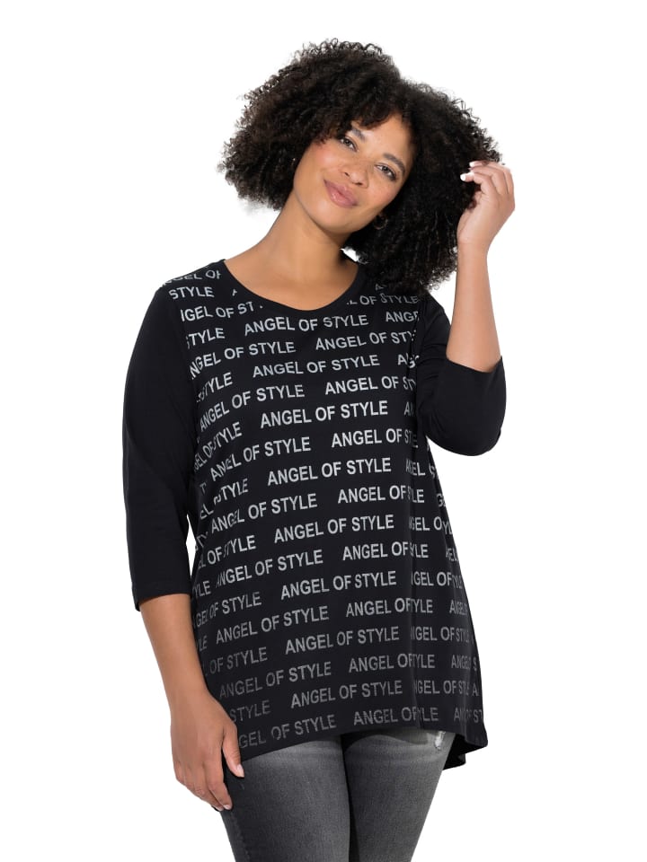 Shirt in schwarz