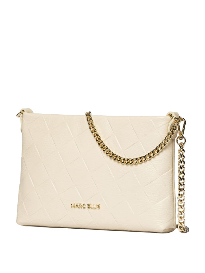 Schultertasche in BEIGE