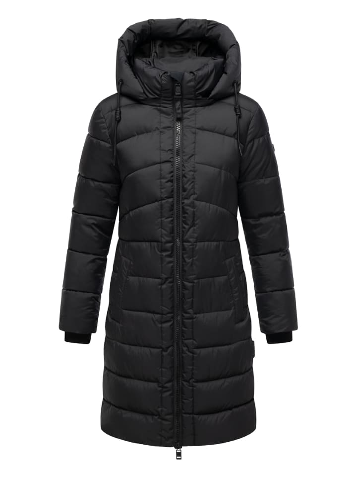 Steppmantel Kaltnäschen 16 in Black