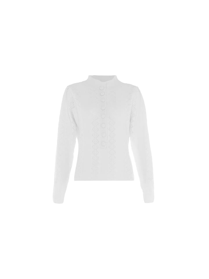 Damen Sweater in WOLLWEISS