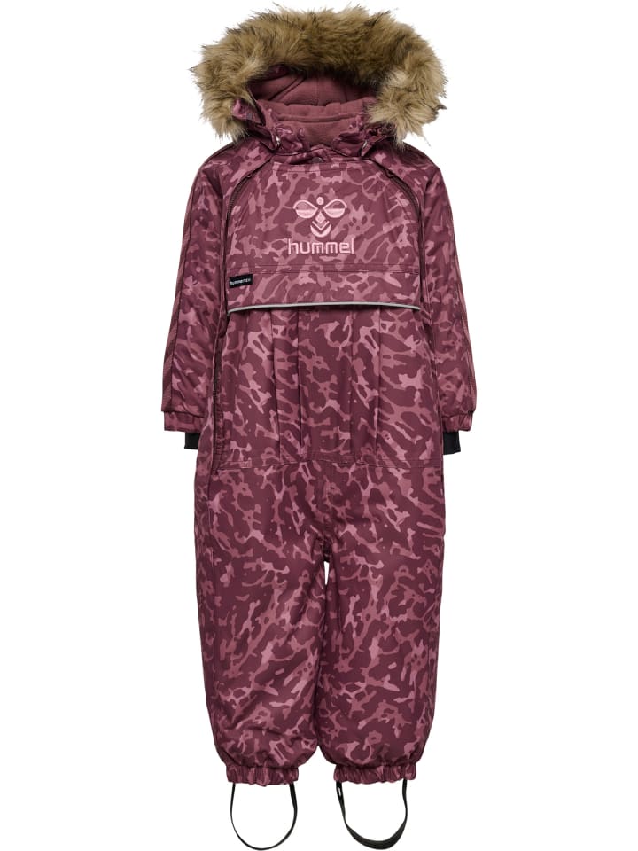 Verstellbare Taille Schneeanzug Hmlmoon Jungen in CATAWBA GRAPE
