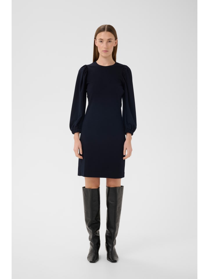 Jerseykleid BekyIW Tight fit in Marine Blue