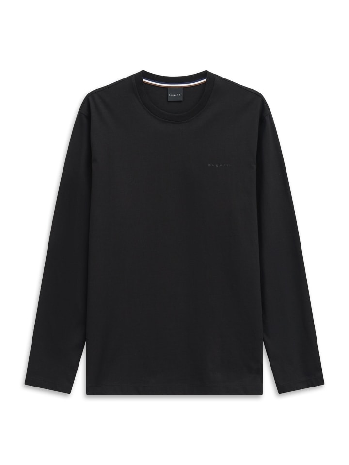 Langarmshirt in 290-schwarz