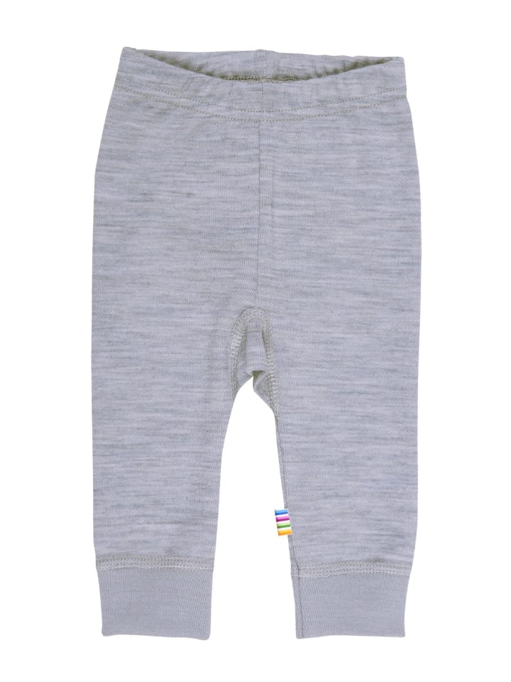 Woll-Leggings lang in grau