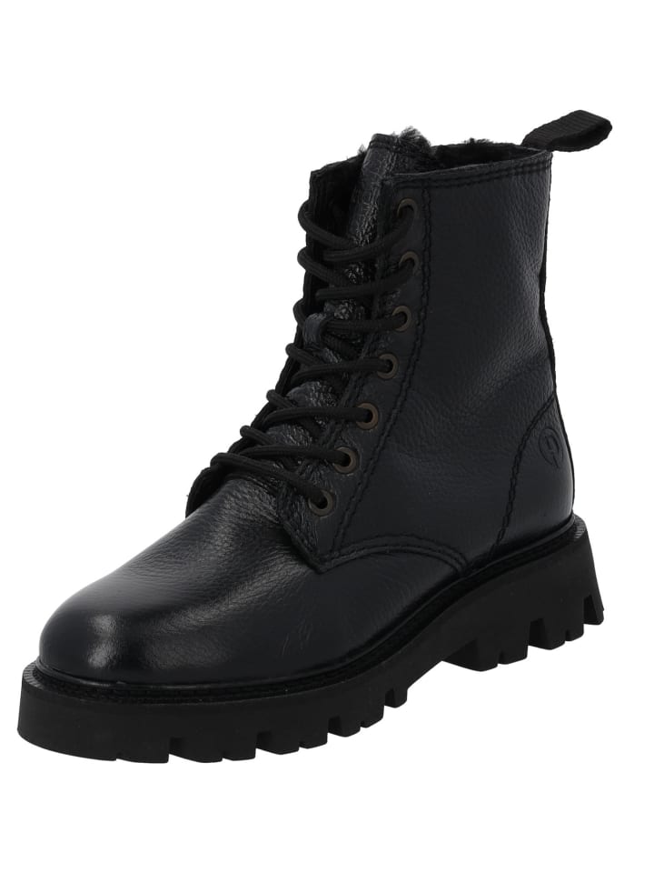 Schnürstiefel Phessis in Schwarz