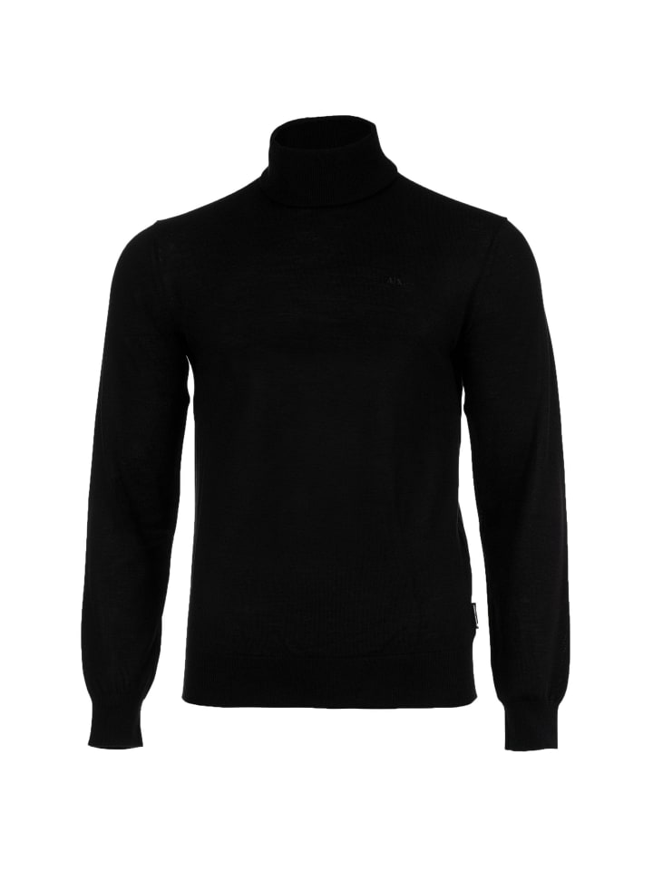 Strickpullover in Schwarz