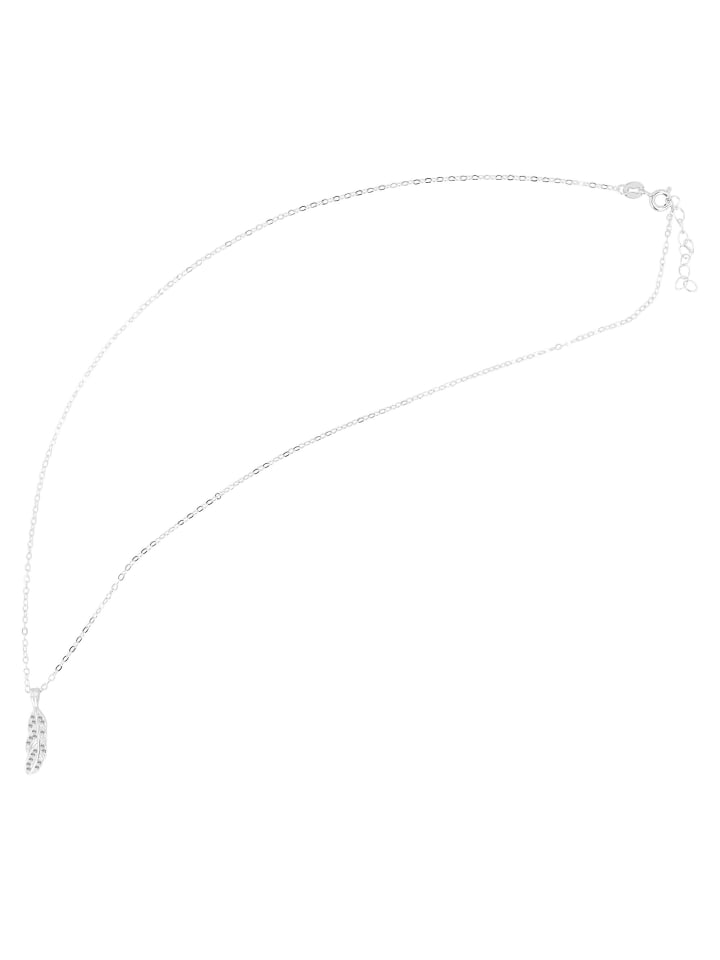 Damen Halskette mit Anhänger – aus 925 Silber in silber