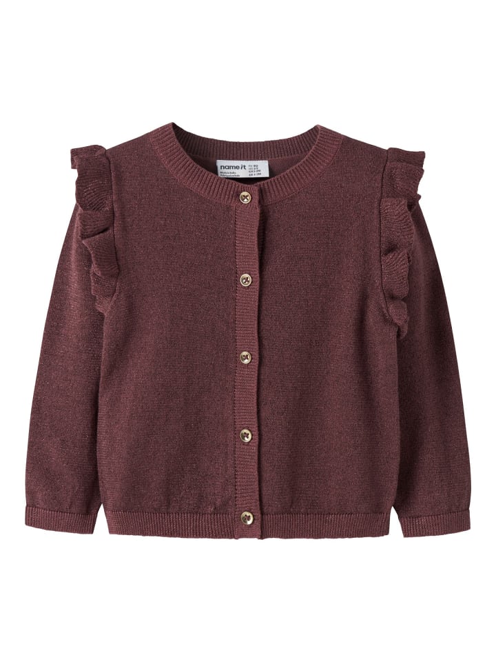 Strickjacke in Wild Ginger1