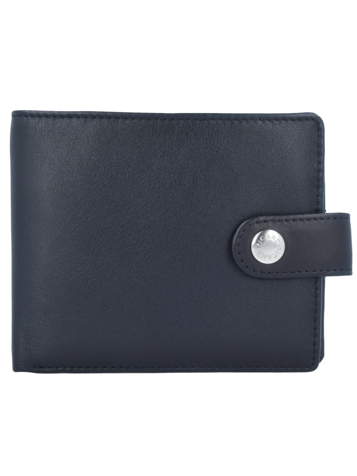 Brooklyn Geldbörse Leder 11,5 cm schwarz