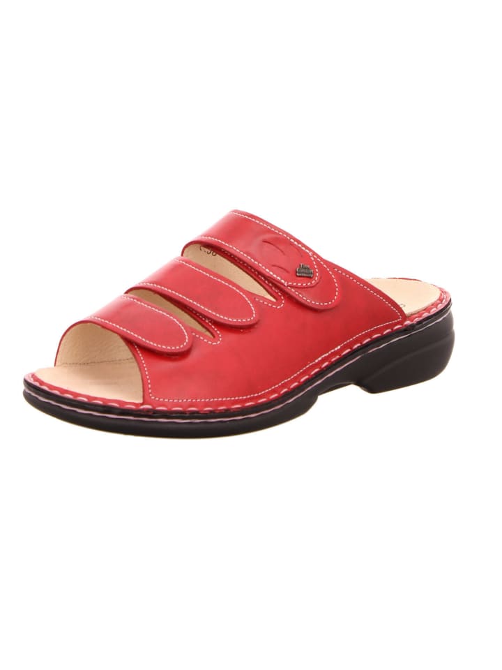 Pantolette in rot