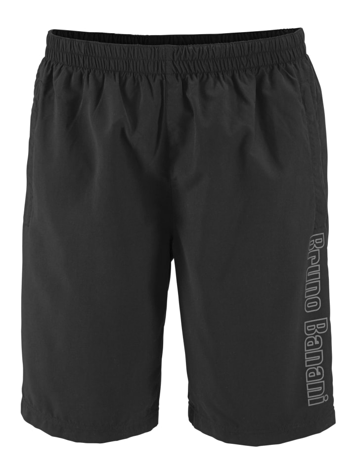Funktionsshorts in schwarz