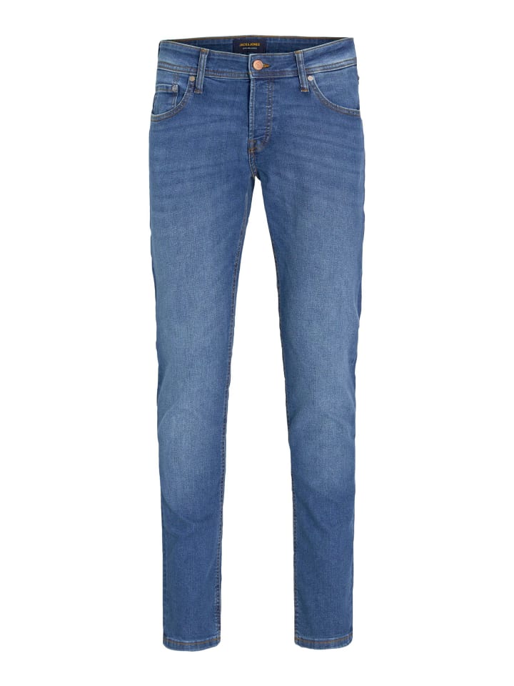 Slim Fit Jeans in Blue Denim