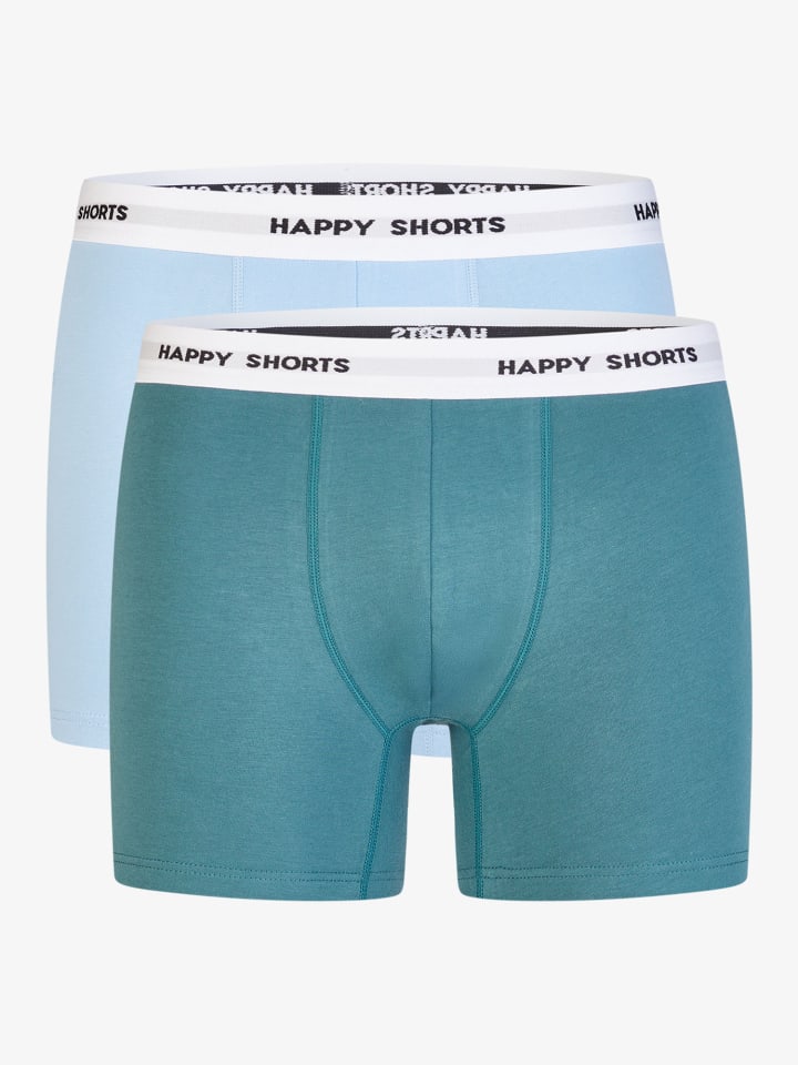 Boxer Jersey in türkis, blau