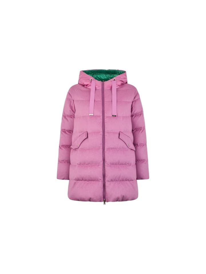 Mehrfarbig Kaschmir In voller Länge Jacke