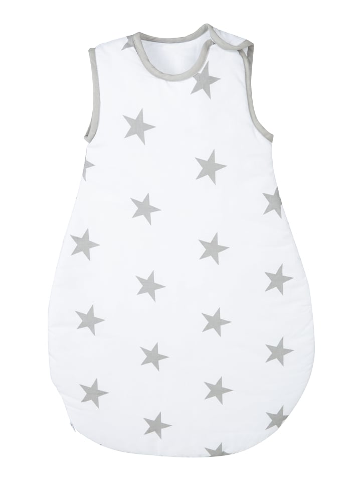 Babyschlafsack 'Little Stars' - ganzjährig - atmungsaktive Baumwolle