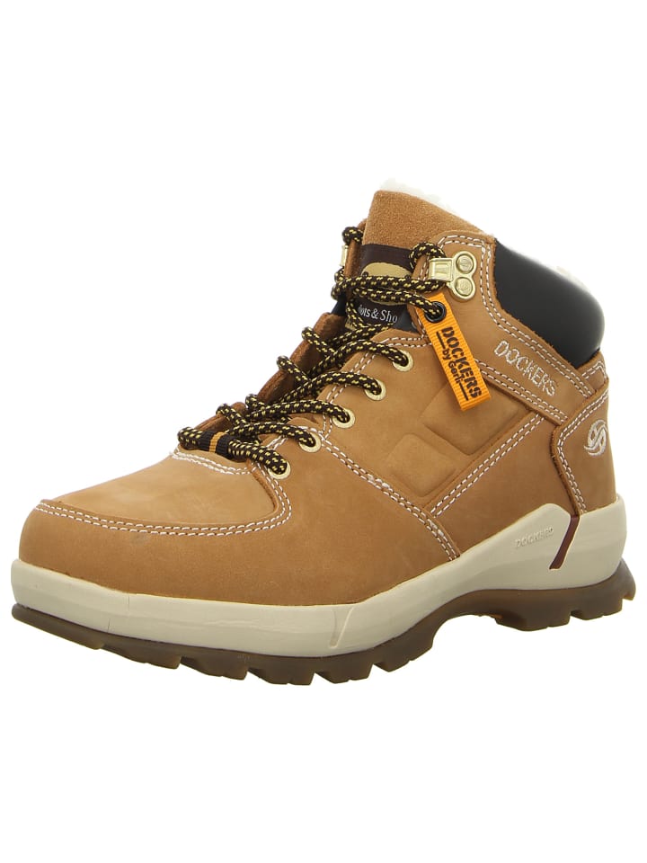 Stiefelette in gelb