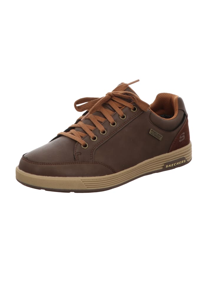 Schnürschuh in braun