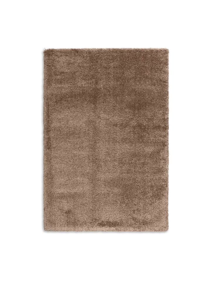 Hochflorteppich LEVERAGE in Beige