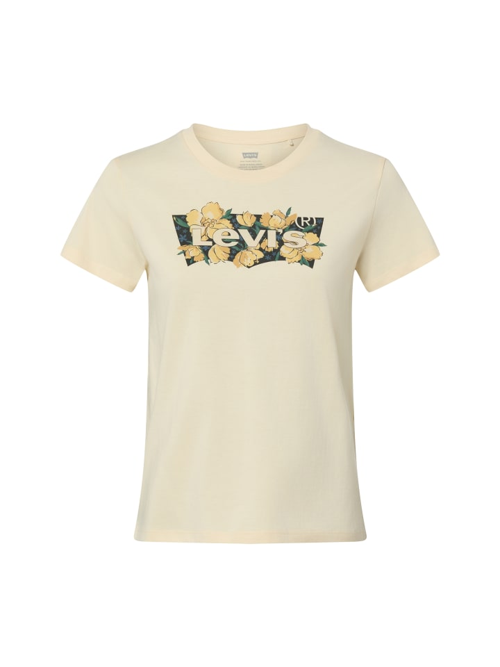 T-Shirt in vanille mehrfarbig - 0018