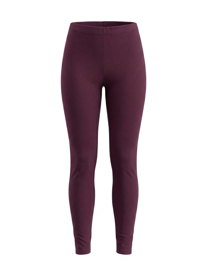 Leggings in burgunder