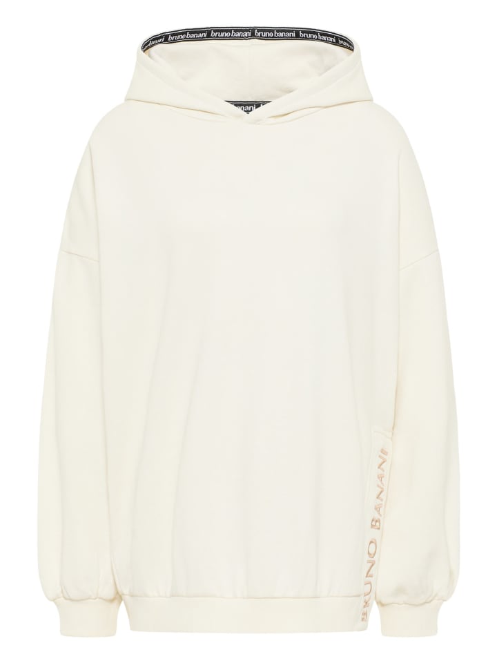 Hoodie ohne Reißverschluss CASTANEDA in Ecru