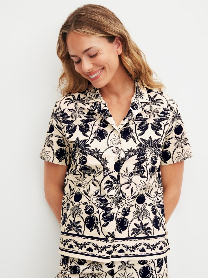 Shirt in charm cream