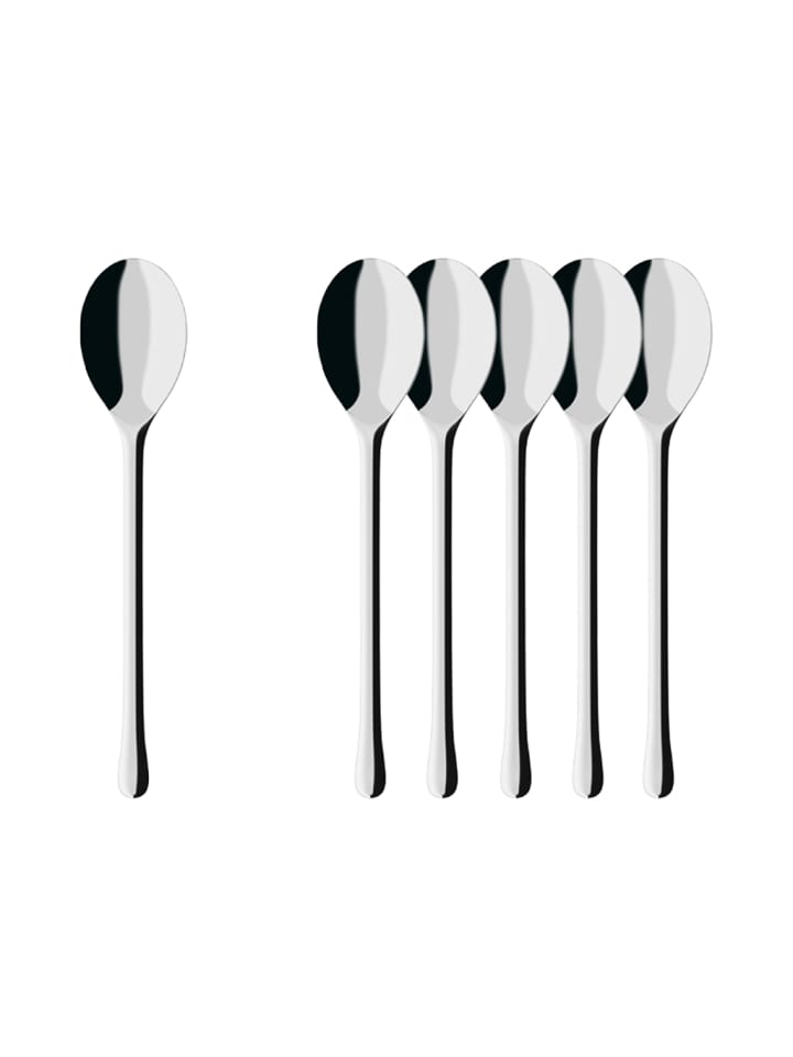 6er Set Tafellöffel Udine in Silber 210 mm