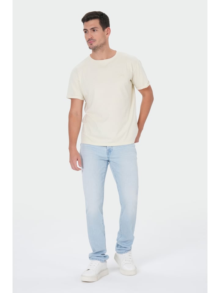 LEO T-Shirt. Bone White