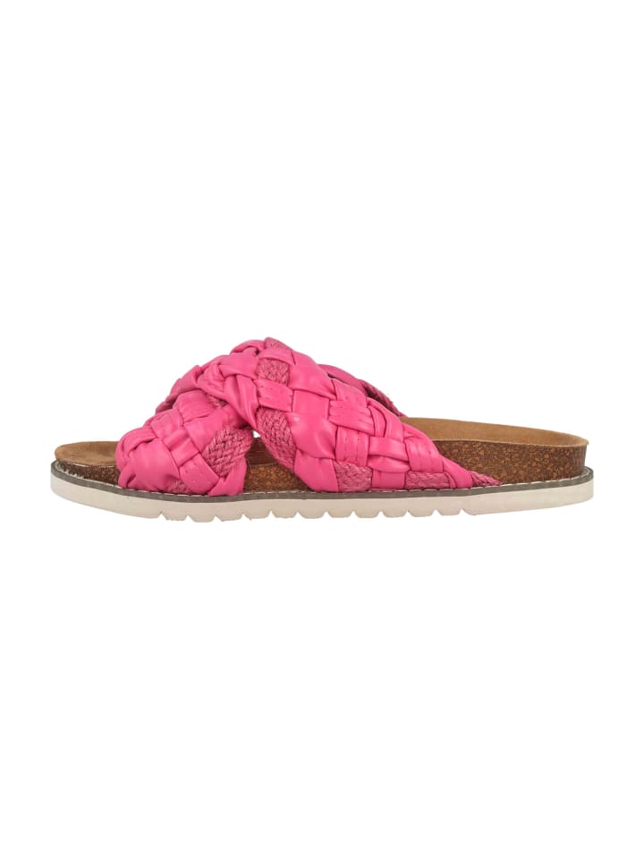 Pantoletten in Pink