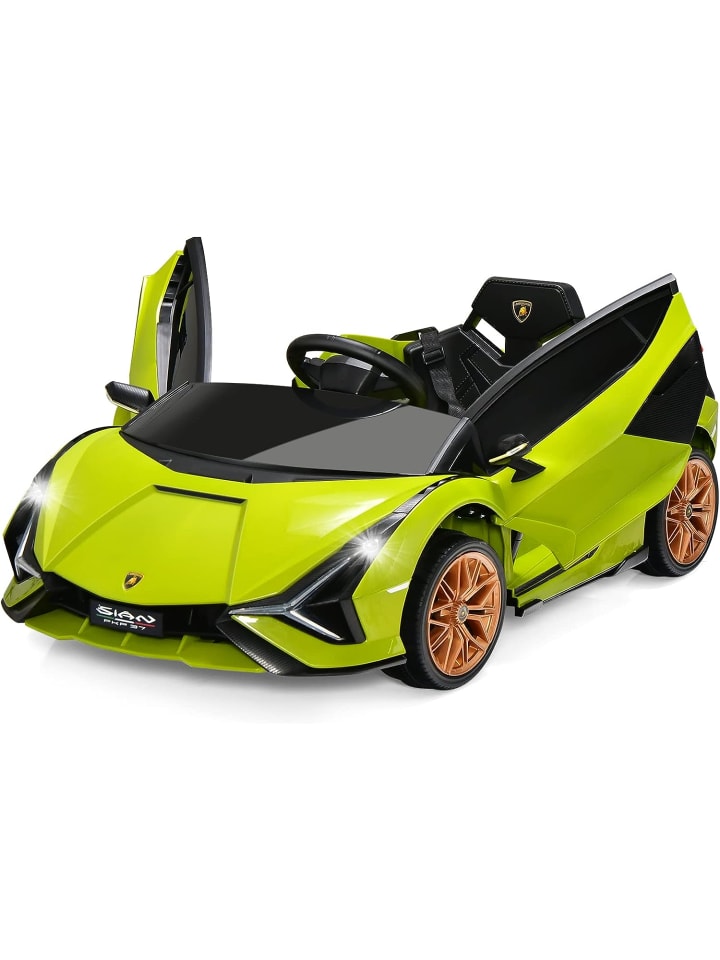 12V Elektroauto Lamborghini in Grün