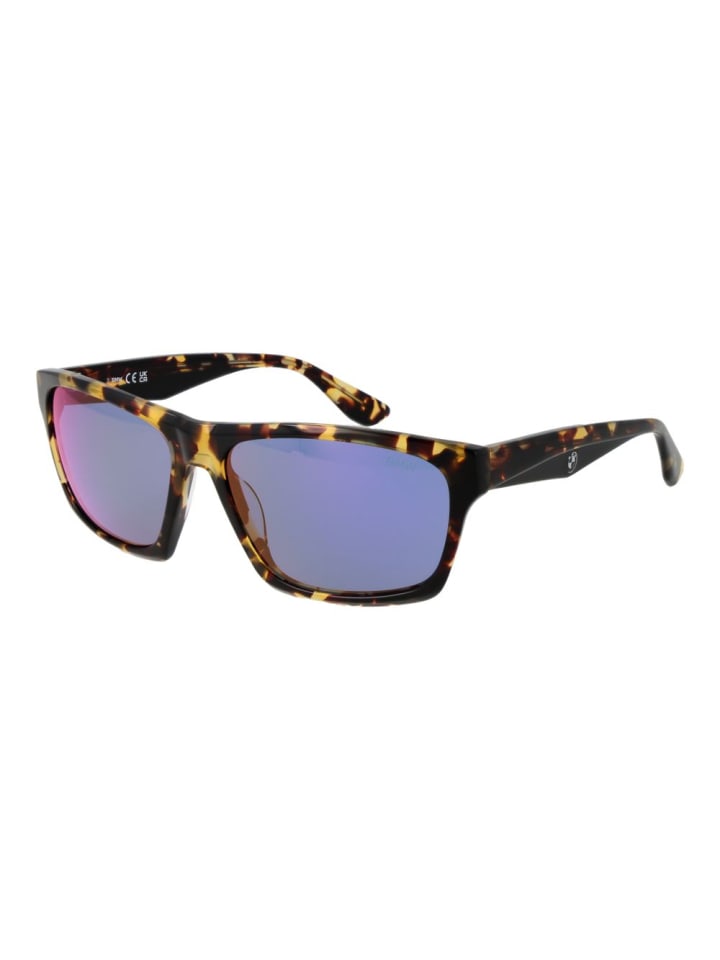 Braun Acetat Sonnenbrille