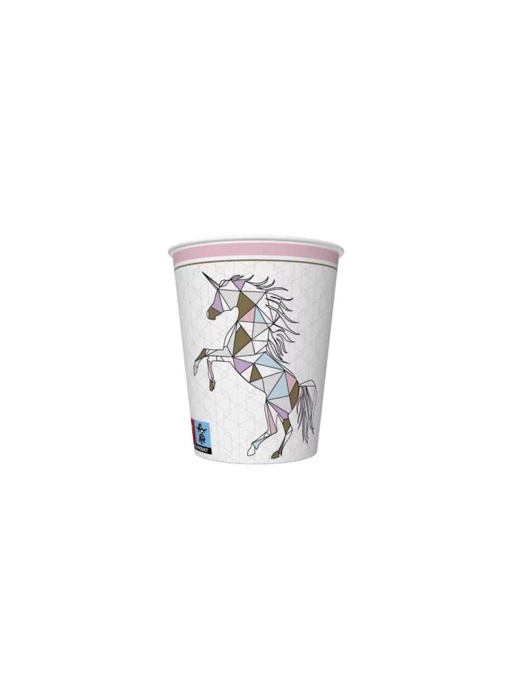 Graphic Wild Pappbecher 8 Stk 250 ml