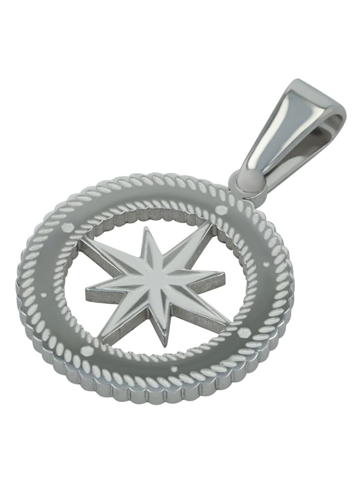 Damen Anhänger aus Edelstahl in silber