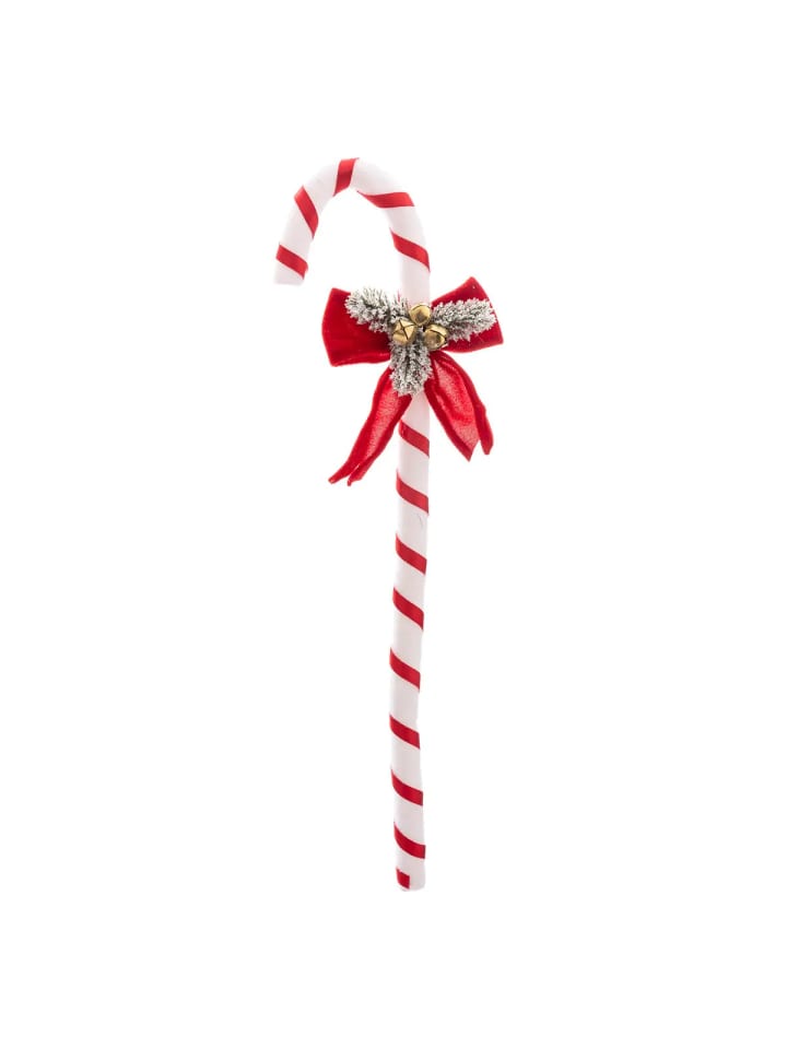 Weihnachtsschmuck Zuckerstange in Mehrfarben, 50 cm