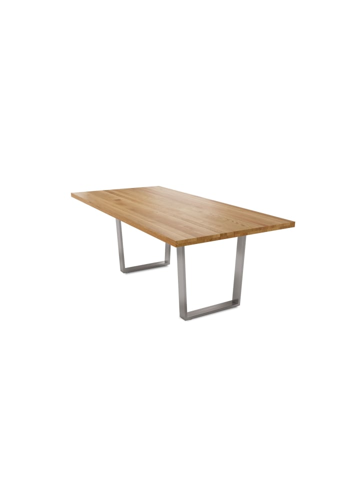 MASSIVHOLZTISCH Daisey 8 220x77x100 Esszimmertisch Wildeiche geölt