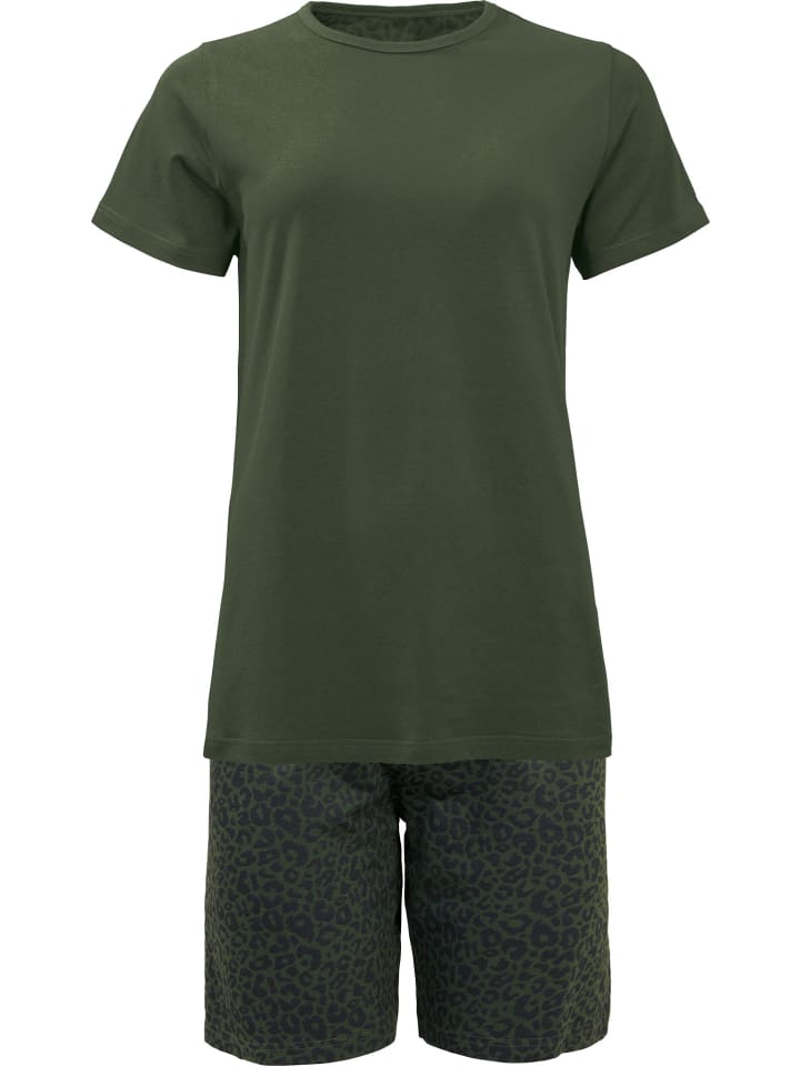 Single-Jersey Shorty in oliv