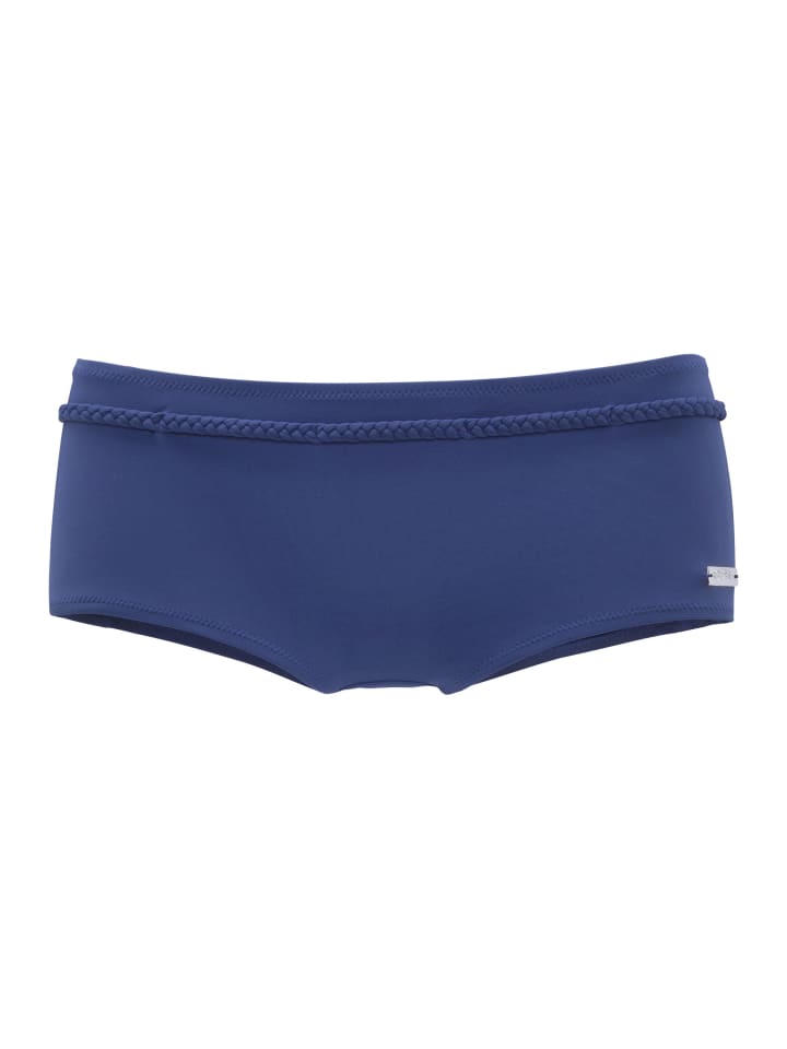 Bikini-Hotpants in blau