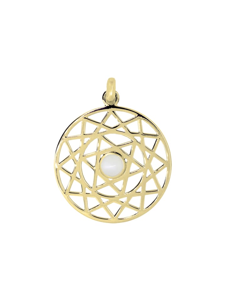 Anhänger "Herz-Chakra vergoldet" in Gold