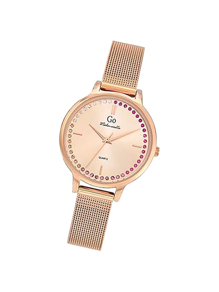Analog-Armbanduhr Girl Only Mademoiselle rosegold mittel (ca. 32mm)