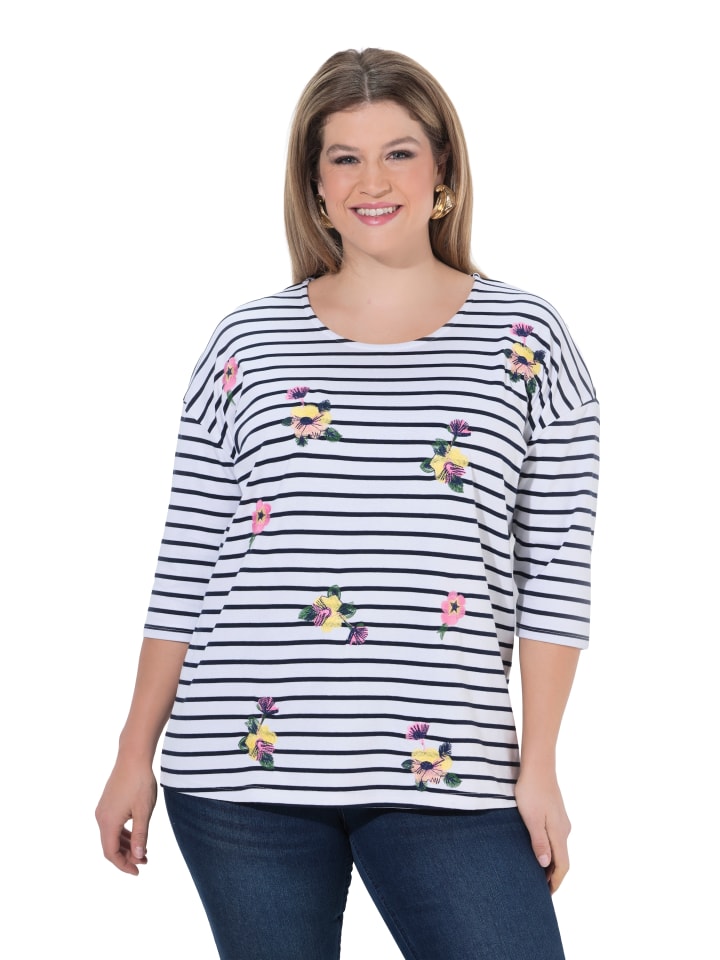 Shirt in schneeweiß